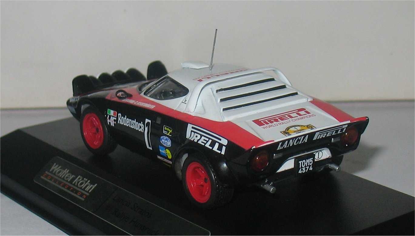 Ixo - Lancia Stratos HF - Rally Hunsruck 78 - Walter Rohrl