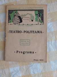 Programas antigos teatro revista