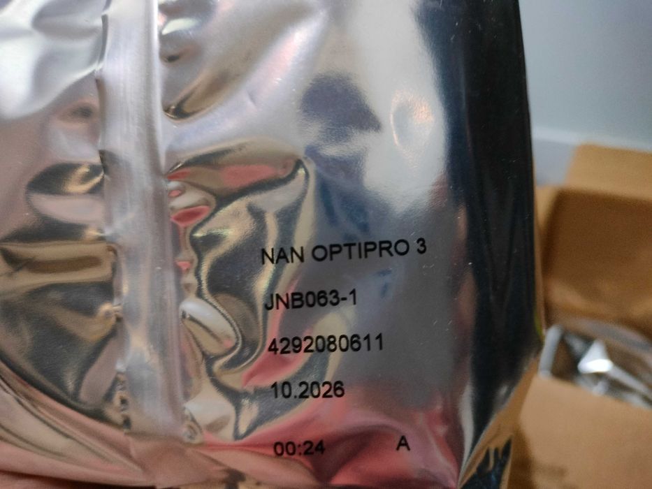 NESTLE NAN OPTIPRO 3 Mleko modyfikowane 27 saszetek