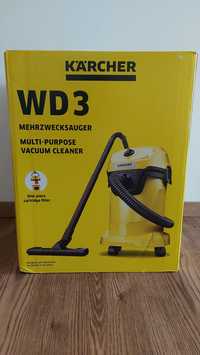 Karcher wd3 nowy odkurzacz piorący