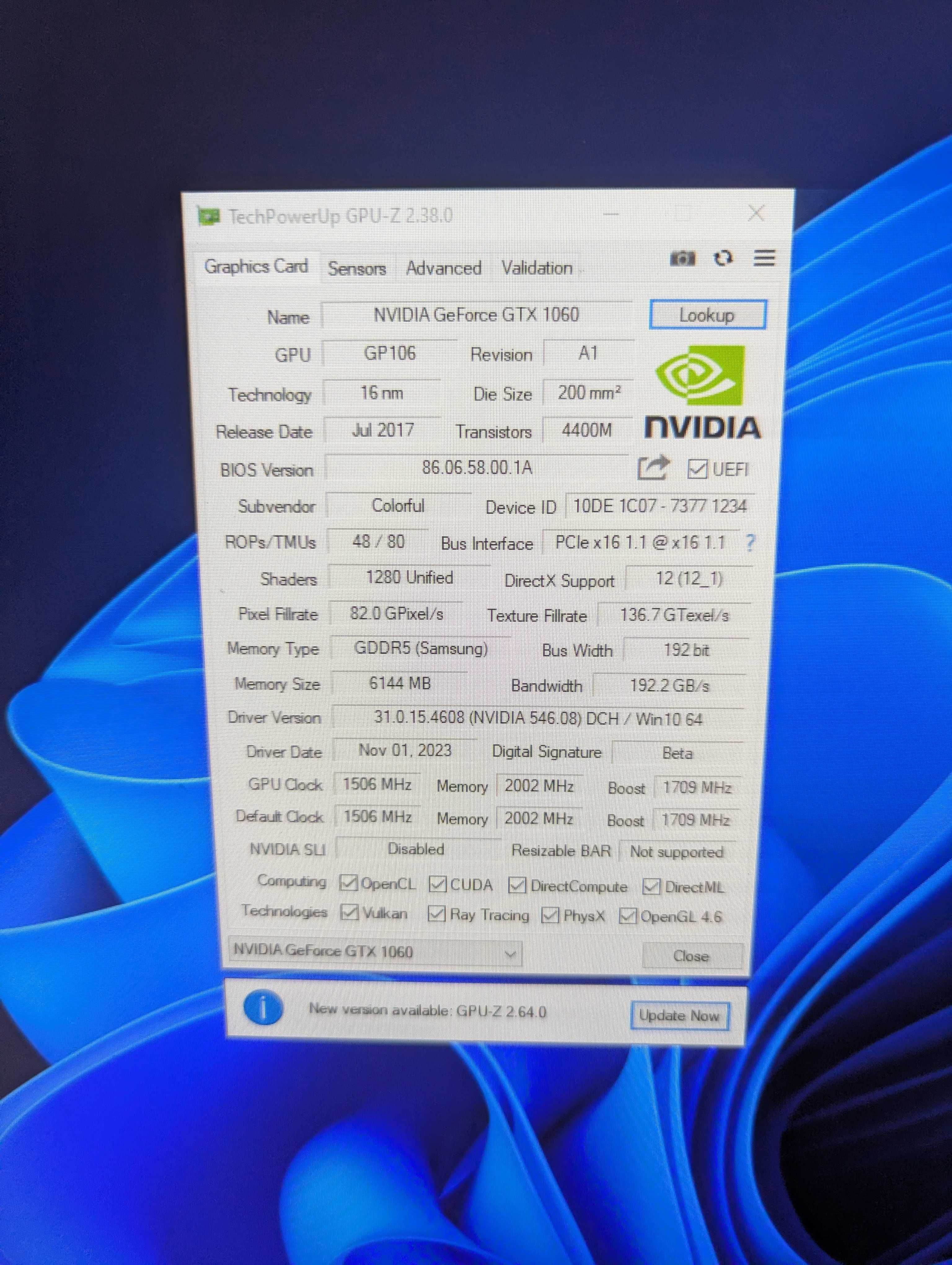 Ігровий пк SSD128gb ram 16 gtx1060 6gb 500w hdd 1tb +монітор+переферія