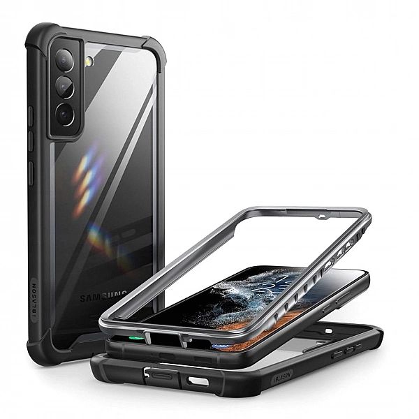 Czarne Plecki do Samsung Galaxy S22+ Plus Solidna Ochrona Twojego Tele