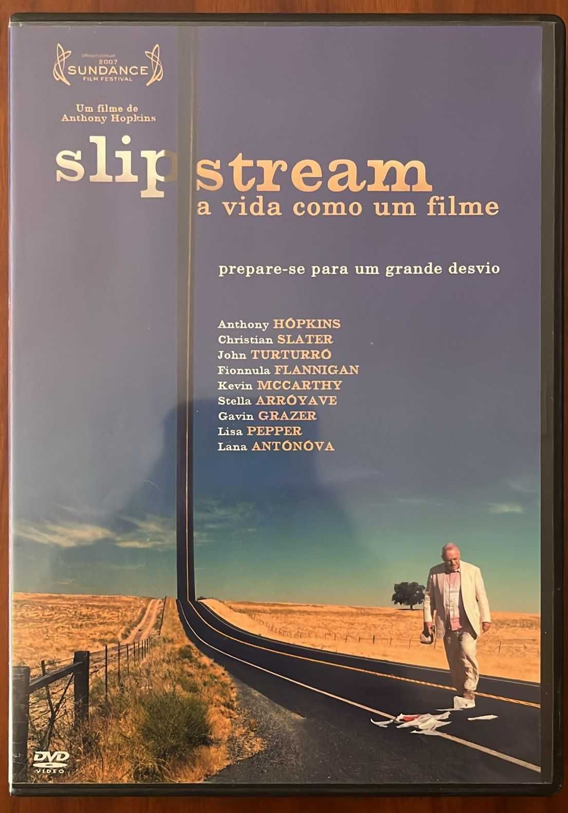 DVD "Slipstream - A vida como um filme" de Anthony Hopkins