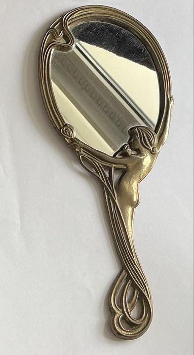 Бронзовое зеркало Германия ( винтаж)