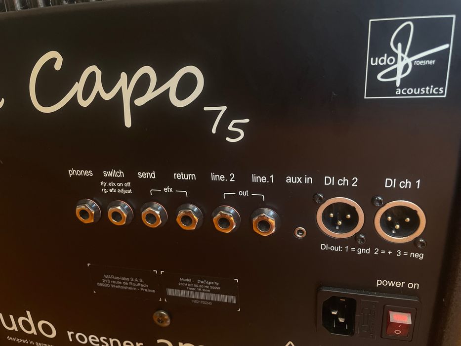 Amplificador violao clássico/ guitarra e voz