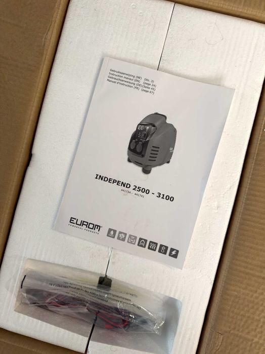 Генератор інверторний EUROM 2500  2,5 кВт, тихий для дому Нідерланди