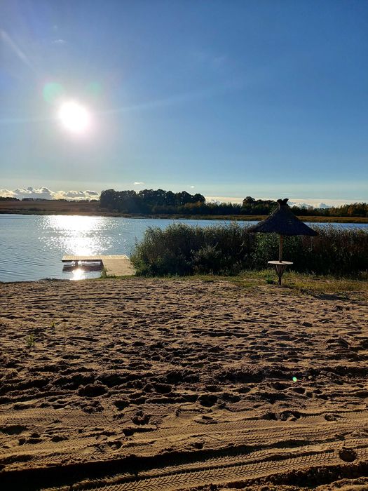 Działka nad jeziorem w Sambrodzie