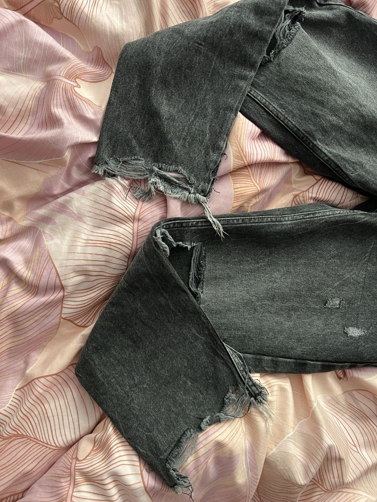 ZARA Trafaluc – jeansy z wysokim stanem, rozmiar S
