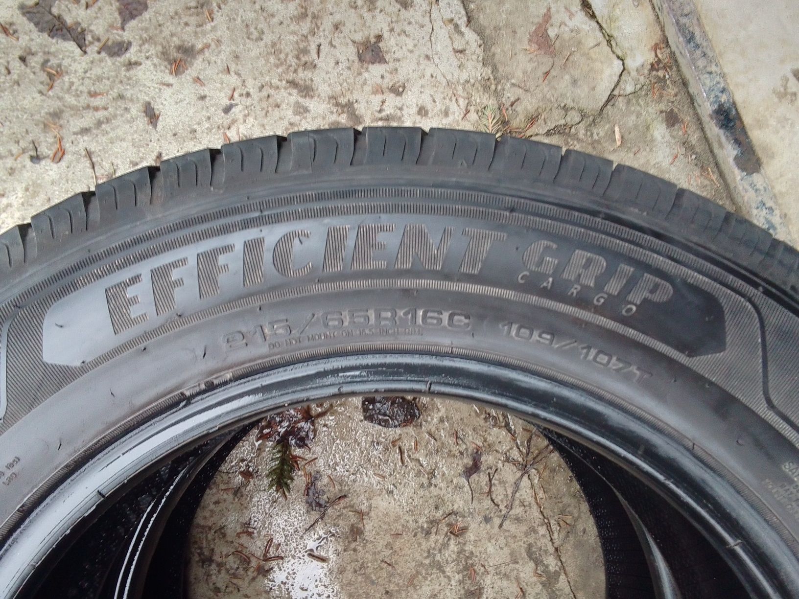 2 Opony letnie 215/65r16C GOODYEAR 2023r 6mm