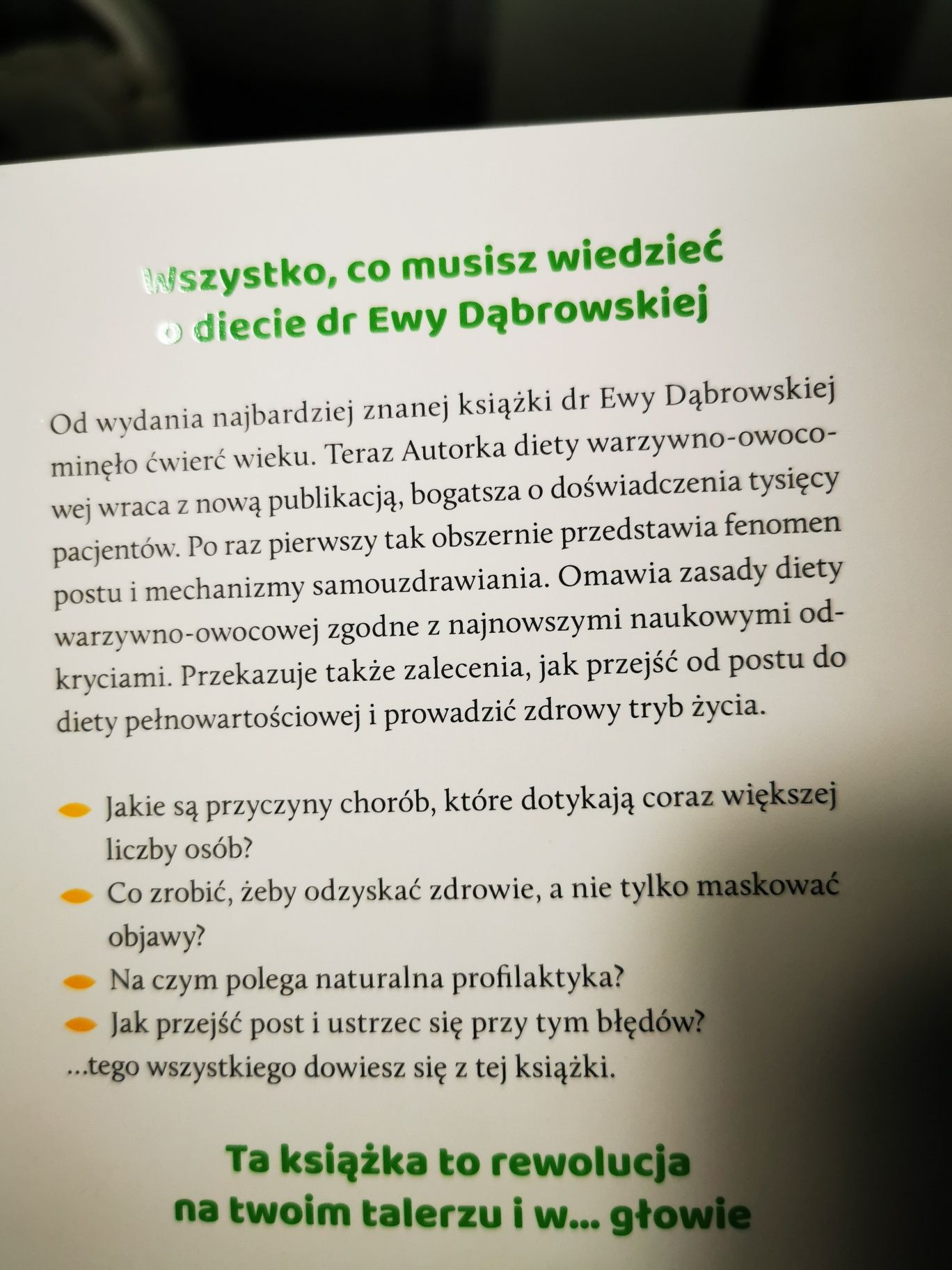 Dieta dr Ewy Dąbrowskiej NOWA