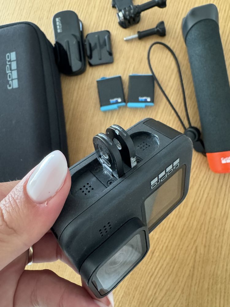 GoPro Hero 9 com acessórios