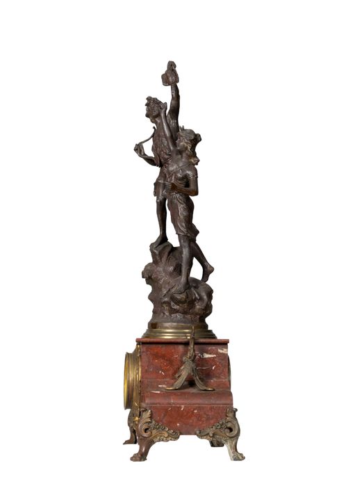 Relógio Escultura Napoleão III com a Deusa Diana, Século XIX