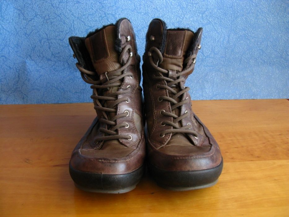 Kozaki Ecco Skóra Gore-Tex R 41  Śniegowce