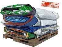 Plandeka,5 x 6 m,Uniwersalna,Gruba,Mocna,Wodoodporna,Baner,UV,Dach,Dom