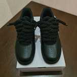 ORIGINAL 41,42,43,44,45 Nike air force 1 rope laces Black