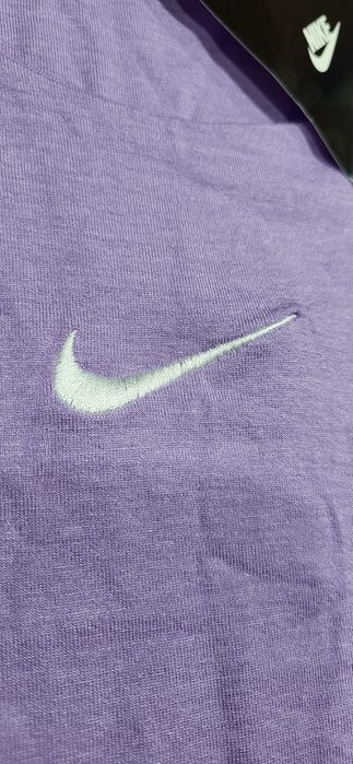 Świetny letni komplet top kolarki róż fiolet S