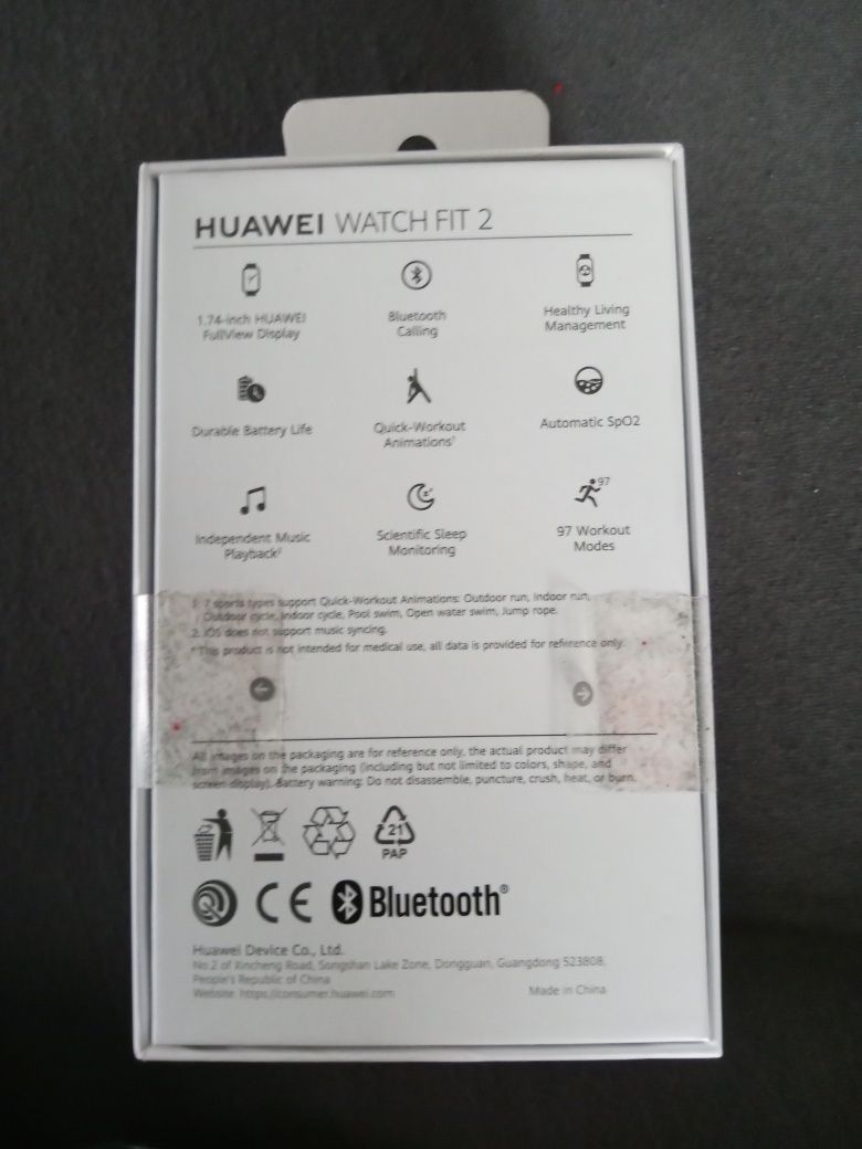 Sprzedam smartwatch Huawei watch fit 2 sprawny w 100% !!