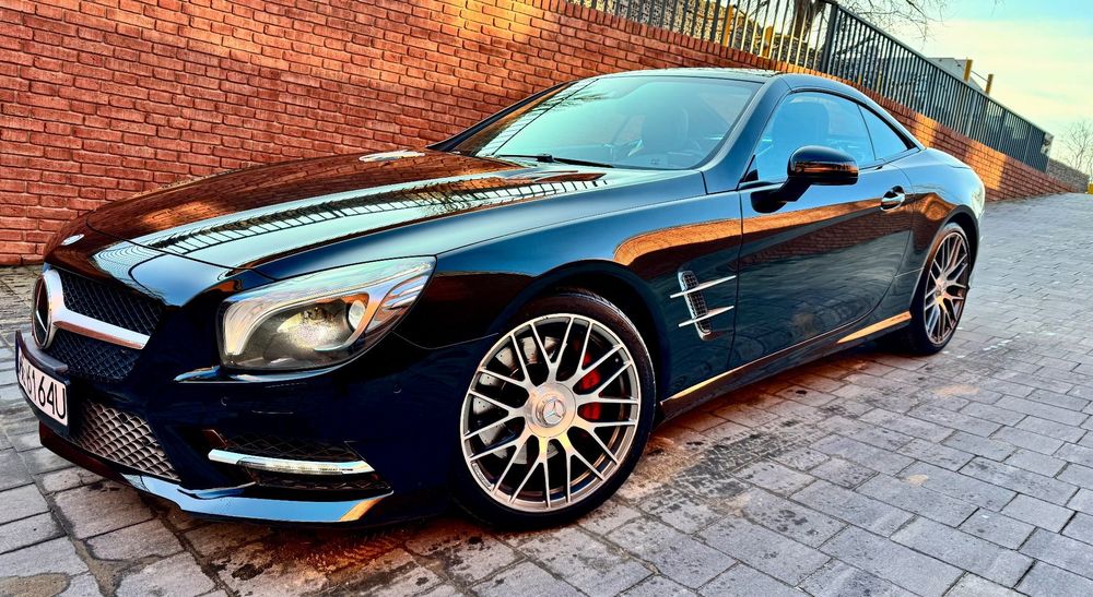 Mercedes-Benz SL Import Japonia,Zarejstrowany w kraju,Bezwypadkowy,Orginalny lakier