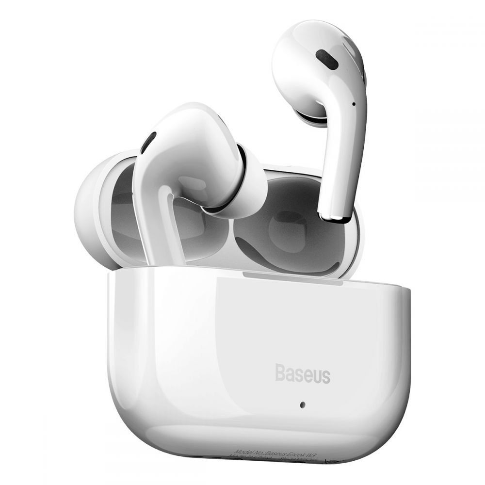 Bezprzewodowe Słuchawki Baseus W3 Tws Wireless Earphone White