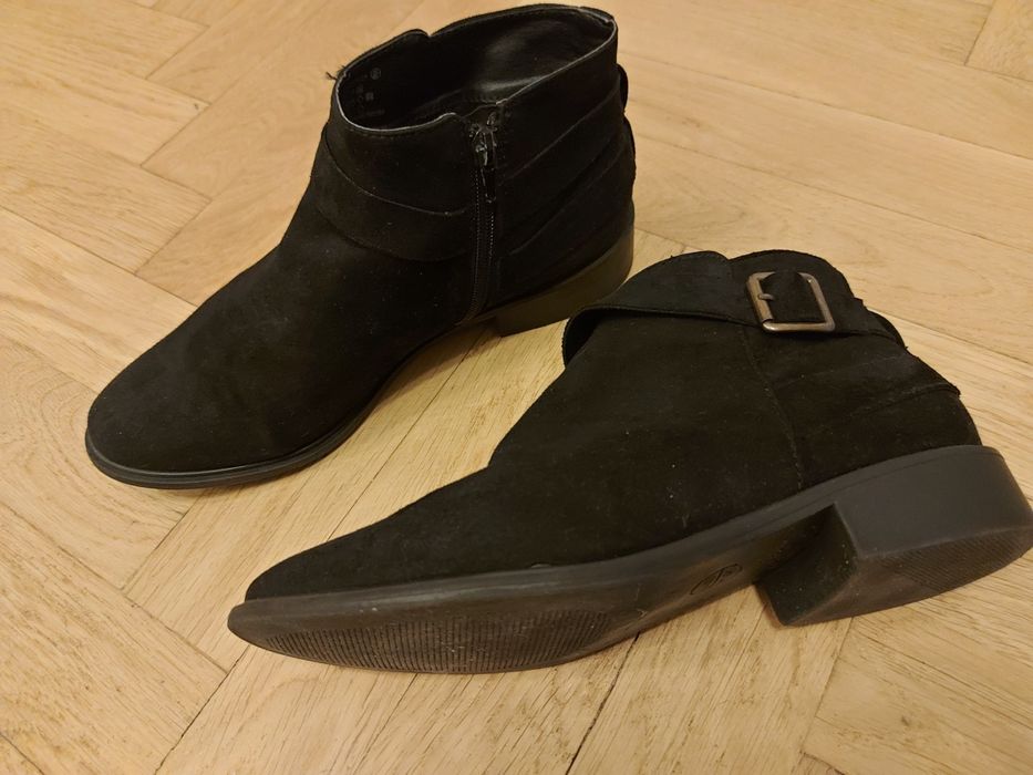 Sztyblety damskie, czarne, rozm 40,