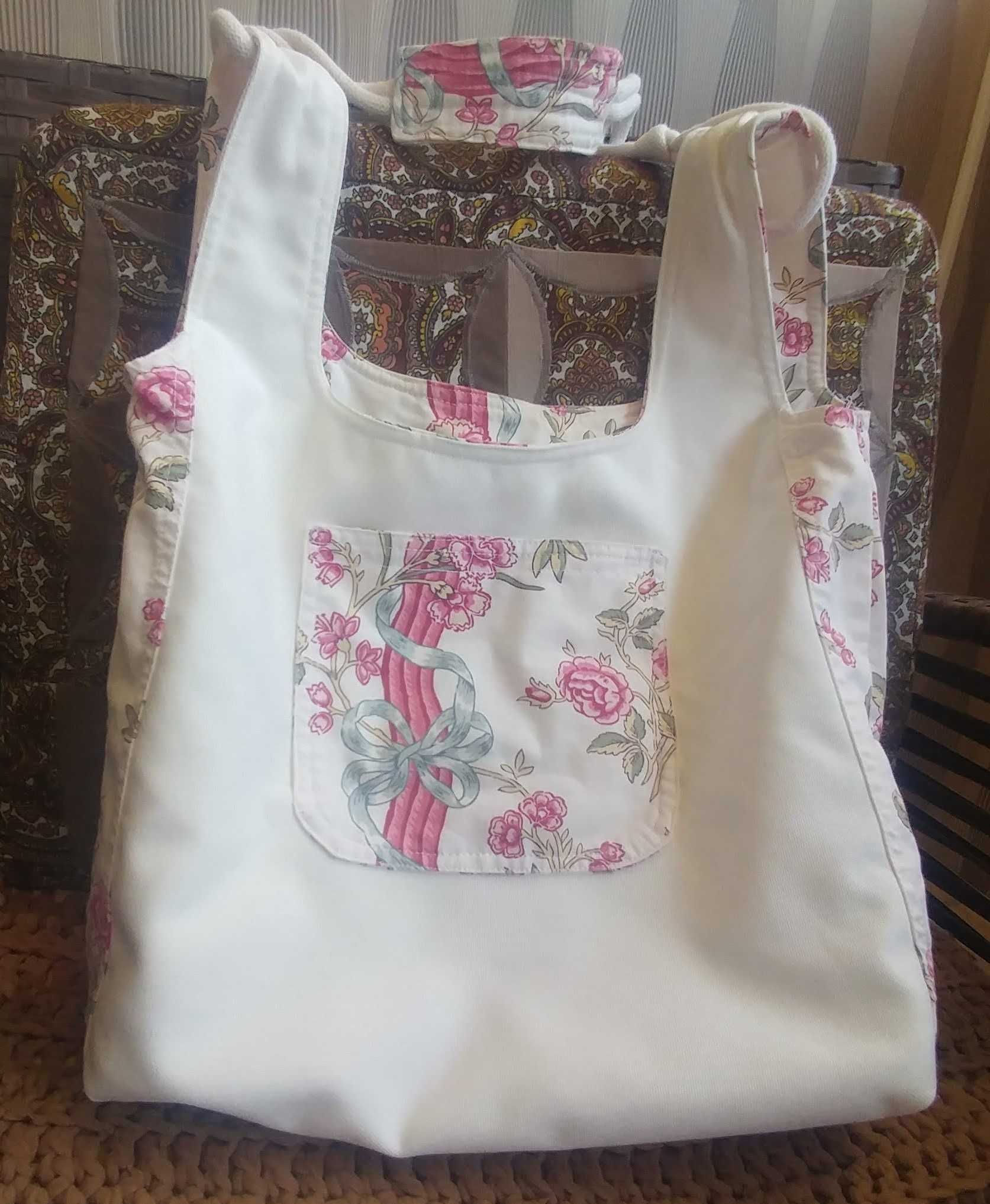 torba na ramię, bawełna, handmade