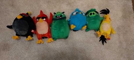 Coleção peluches Angry Birds