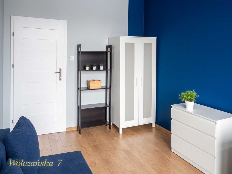 Wólczańska 7 - Pokój dla studenta/ki w 4-osobowym mieszkaniu m.7