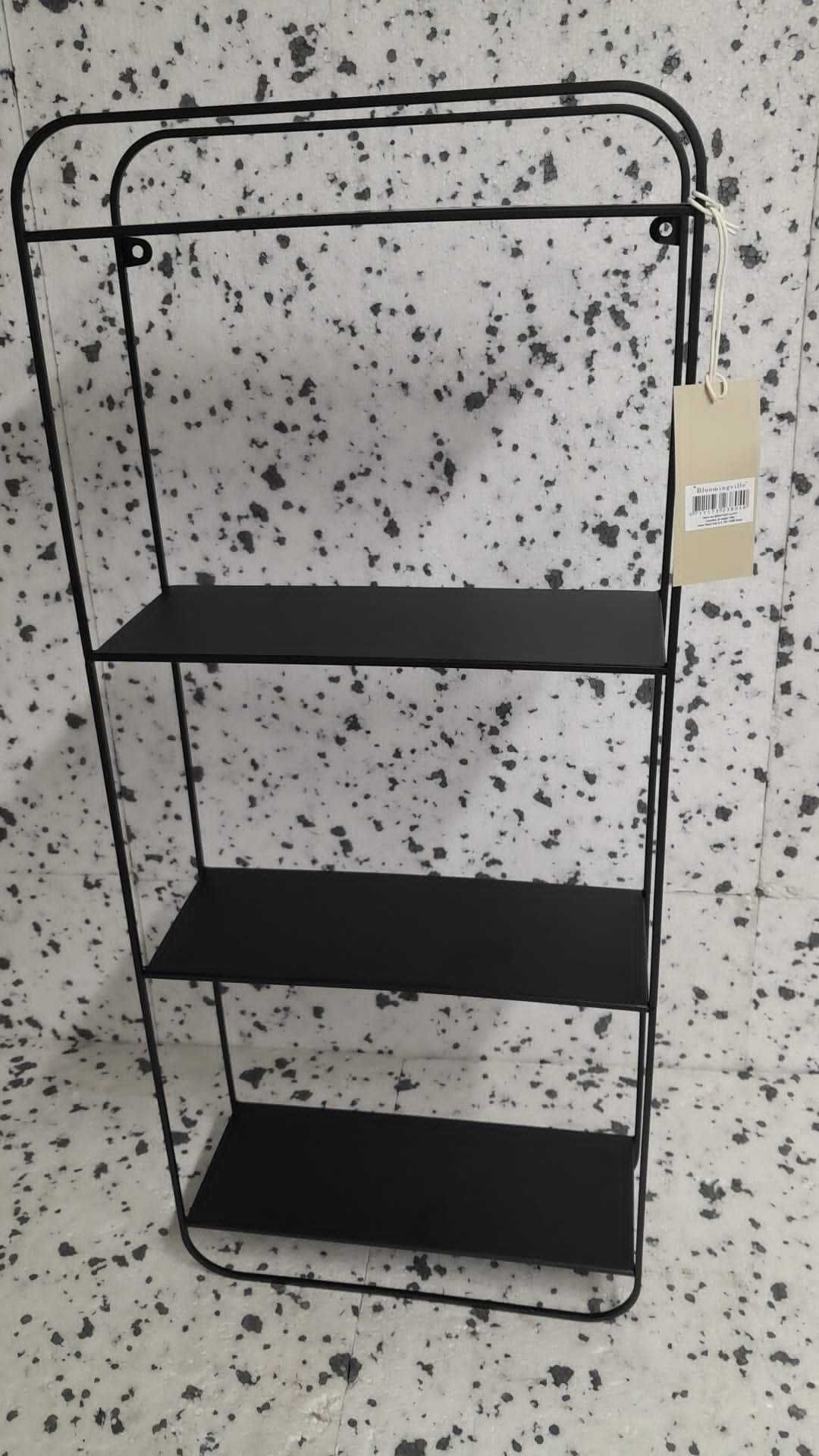 Półka metal Bloomingville 30 x 11,5 cm czarny
