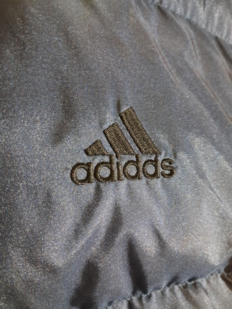 Пуховик зимова куртка Adidas m l чоловічий мужской зимняя куртка
