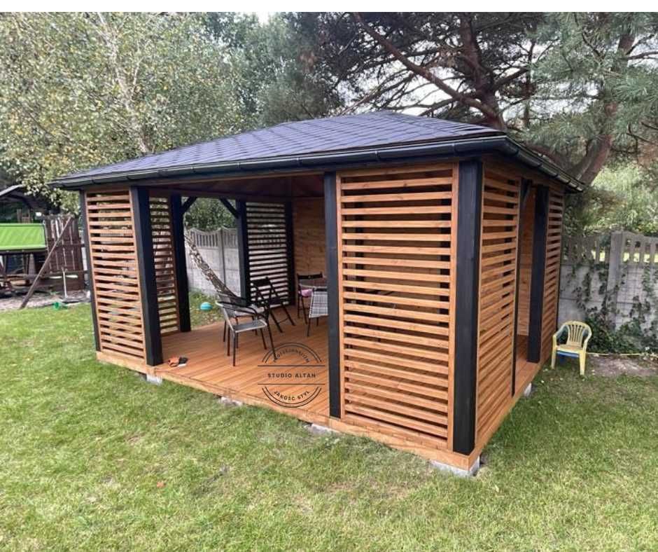 Altana Ogrodowa LUNA 4x3 - Krótki czas realizacji!