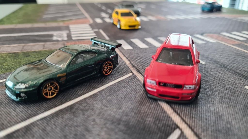 Mata playmat hot wheels samochodziki prezent urodziny wyścigi cars
