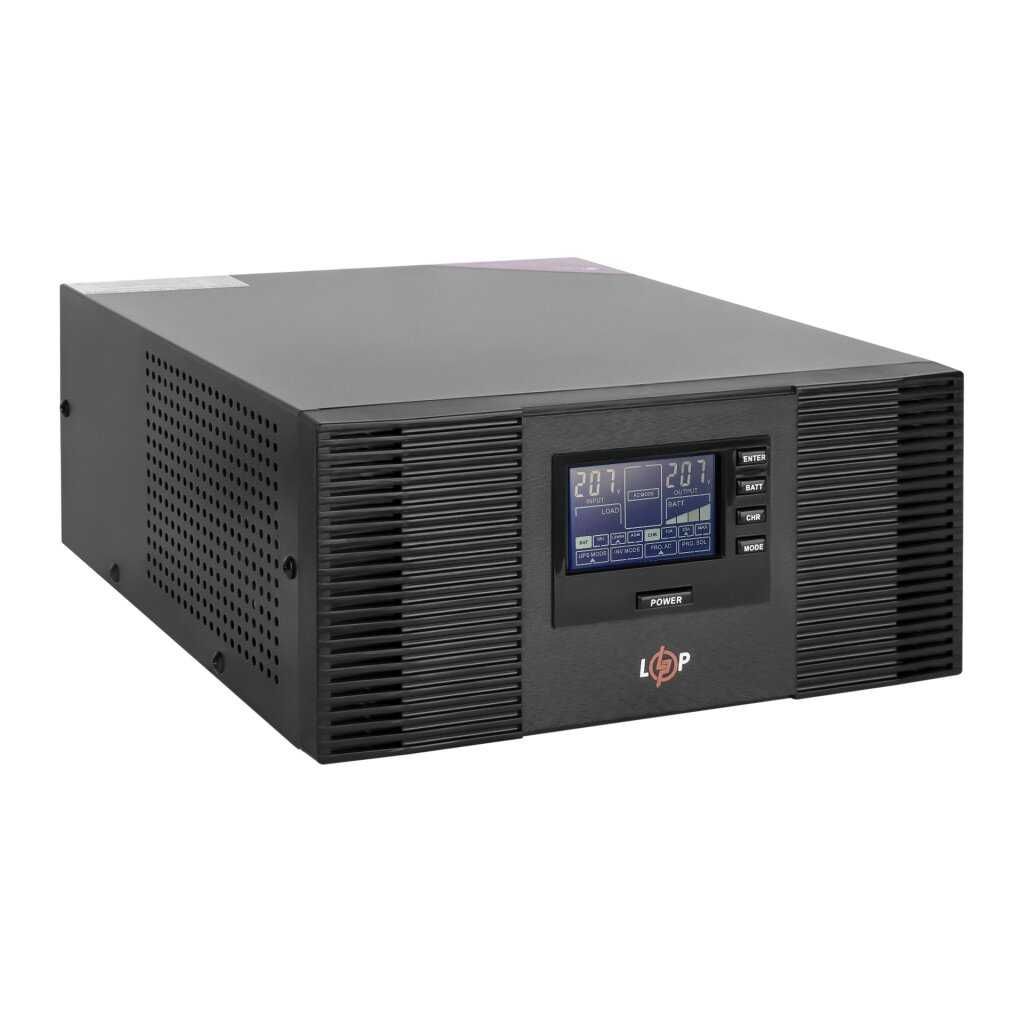 ДБЖ/UPS інвертор з чистою синусоїдою LogicPower 12V LPM-PSW-1500VA