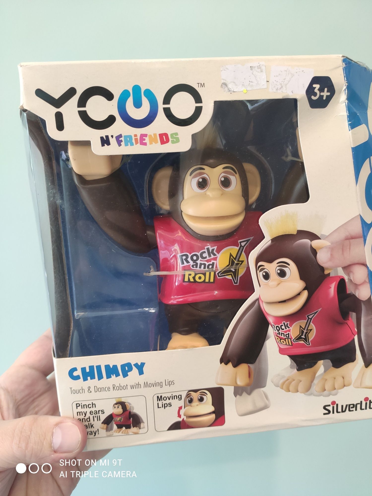 Interaktywny Robot Małpka Ycoo N Friends Chimpy Tańczący i mówiący