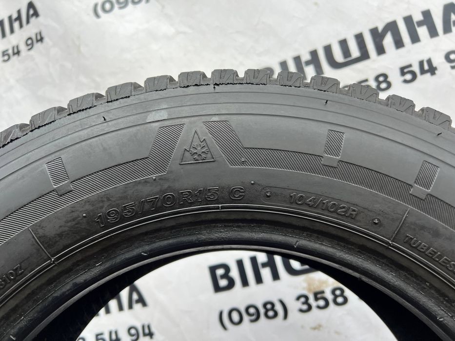 Шини 195/70 R 15C Bridgestone Blizzak. Зима пара. Колеса склад.