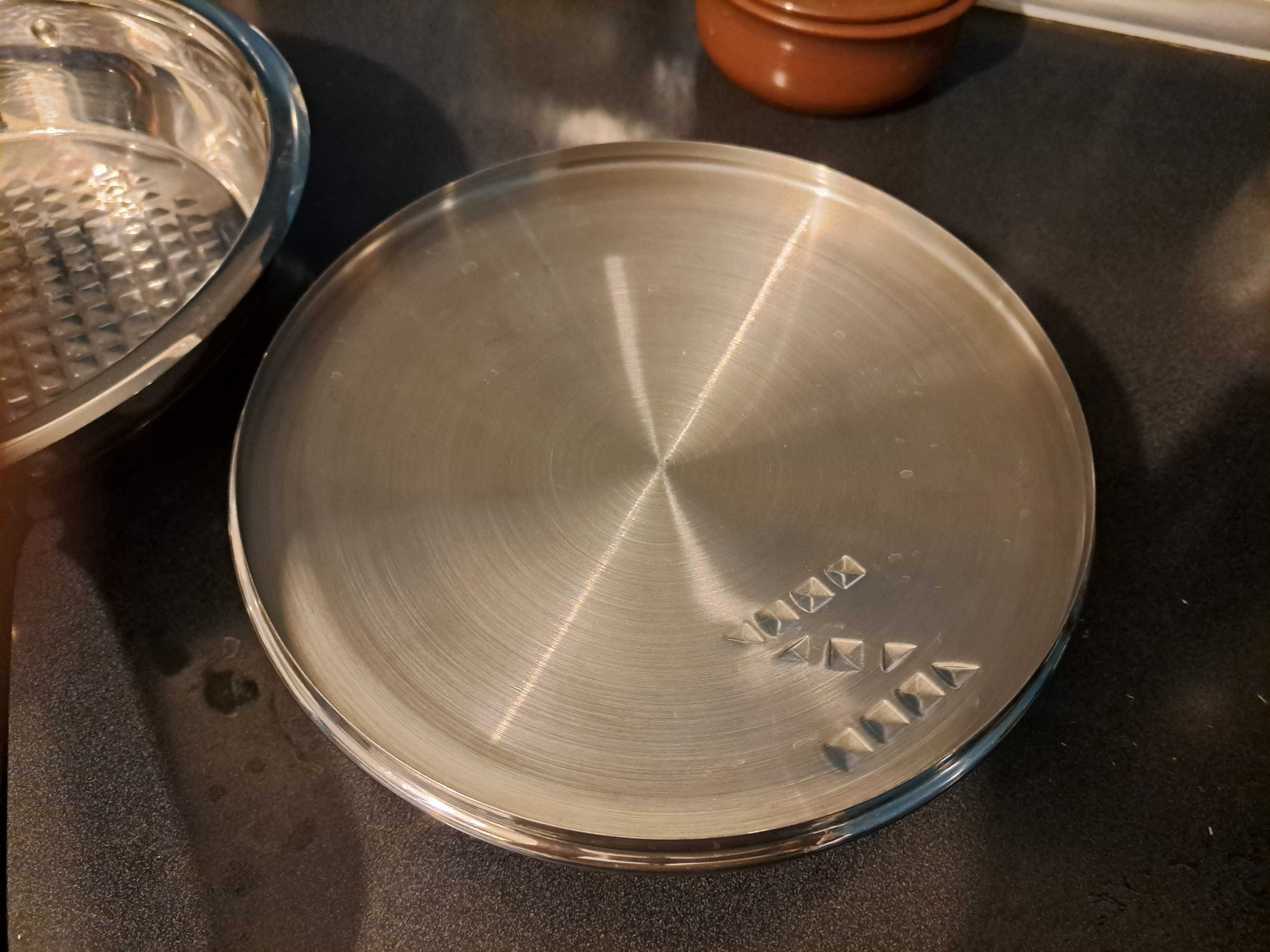 Patelnia Swiss Chef - stal nierdzewna 18/10, nowa, jak Phillipiak