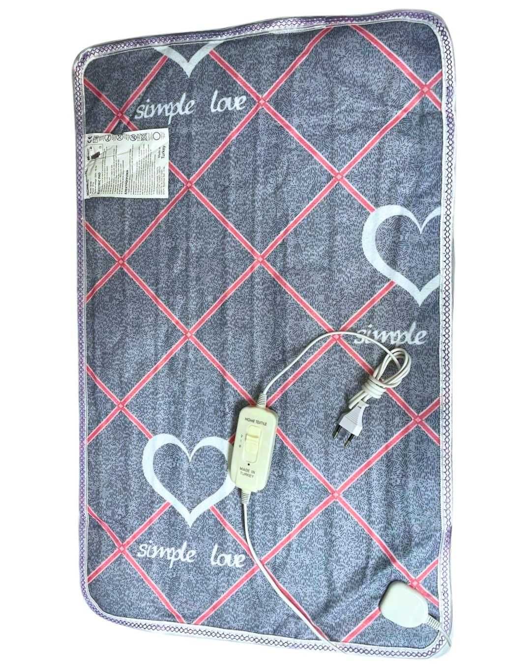 Електрогрілка Electric Blanket 50х80 см, Туреччина, 1 р.гарантії, 45Вт