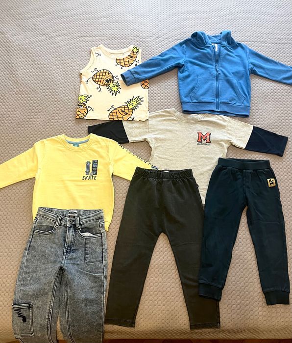 Paczka ubrań chłopięcych r. 104