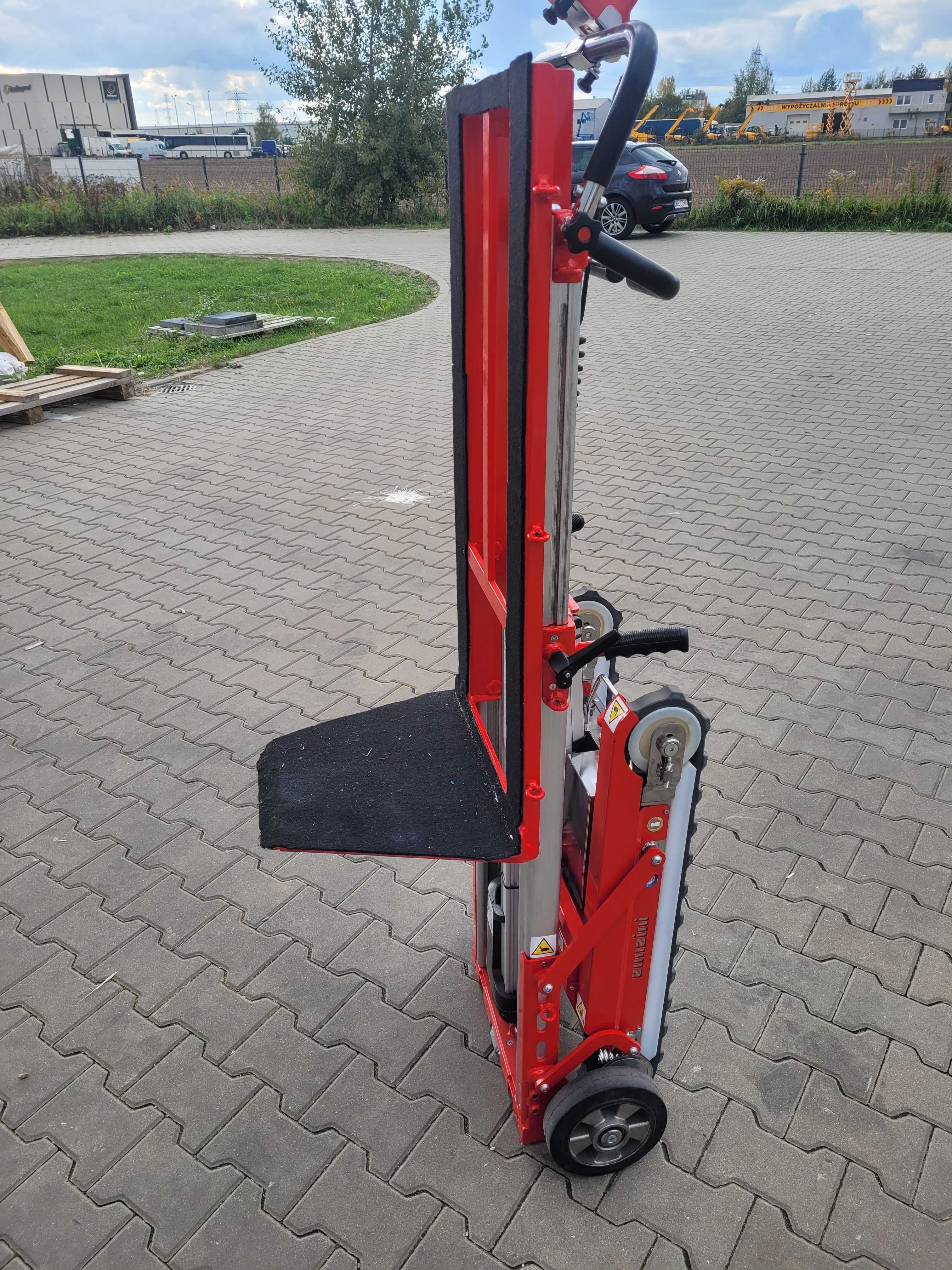 Schodołaz towarowy hybrydowy Zonzini Buddy z podnośnikiem 200kg nowy