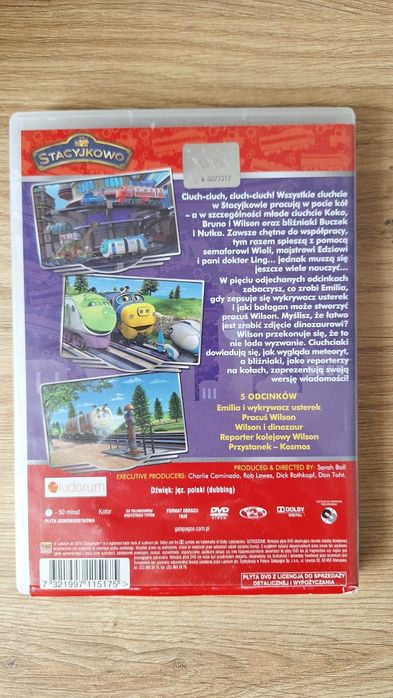 Stacyjkowo 5 odcinków Maszyna na szynach DVD