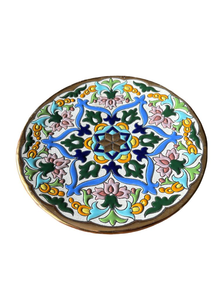 Talerz ozdobny na ścianę -Ceramicas Sevilla vintage prl