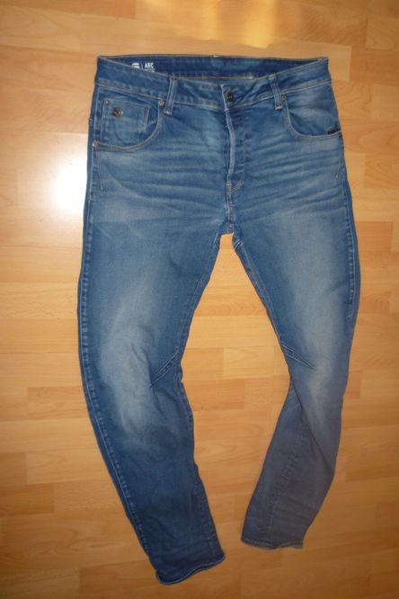 Spodnie Jeans męskie roz XL ,W31L32 * G-Star Raw Denim 3301 ARC 3D Sli