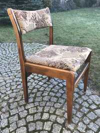 Krzesła dwie szt. tapicerowane, prl, stan bdb