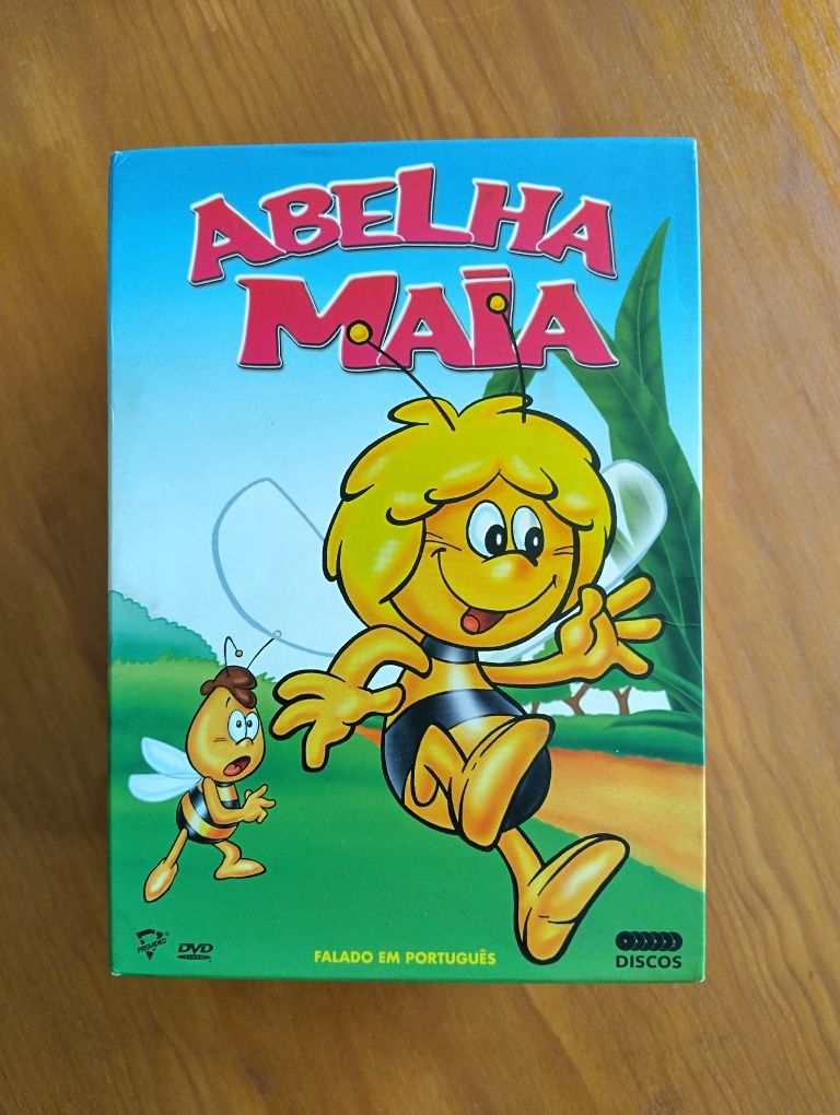 Coleção DVDs Abelha Maia - Ótimo Estado