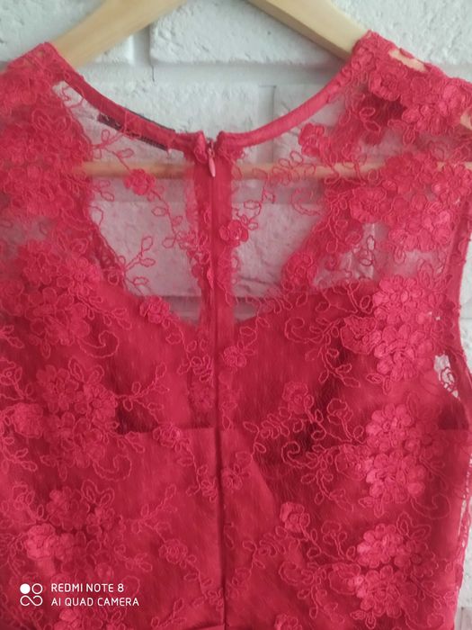 Sukienka studniówka wesele czerwona