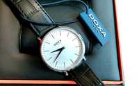 Zegarek Doxa D-Light Gent Classic Sapphire Swiss Made 41mm Folia NOWY!