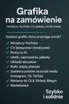 Grafika na zamówienie – miniatury YouTube, CV, plakaty, social media