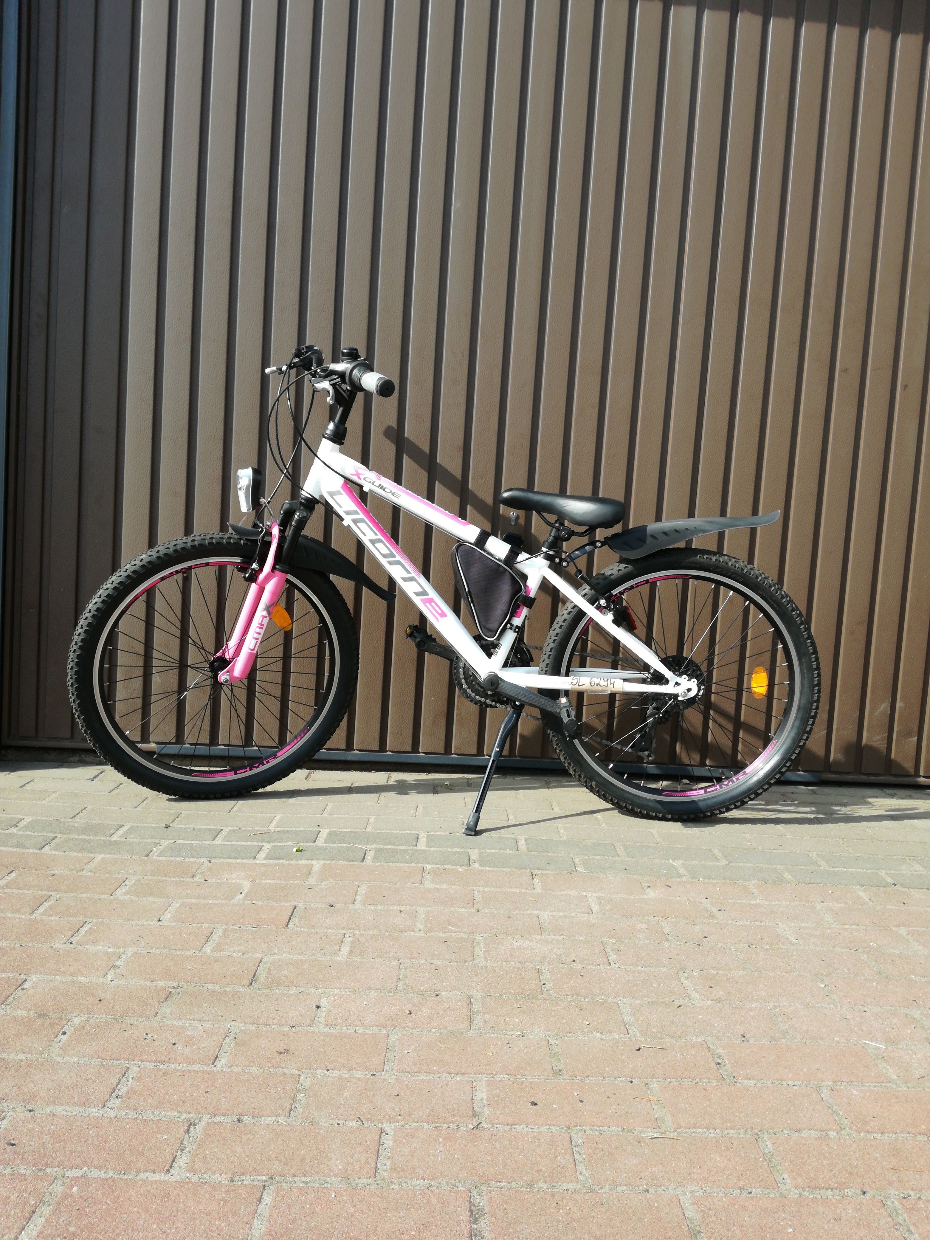 Niemiecki rower górski MTB GUIDE 24" 21 biegów osprzęt Shimano