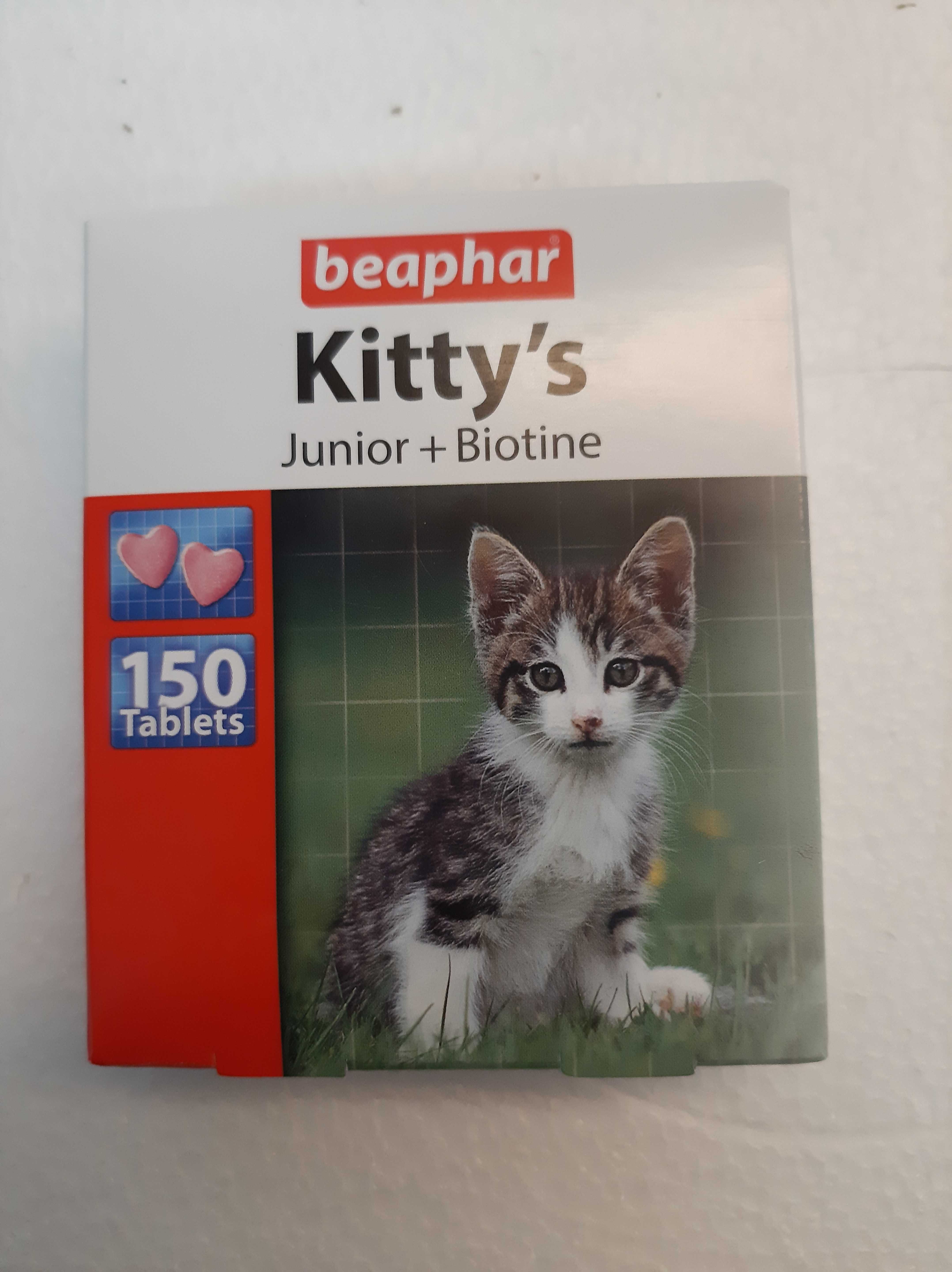 Beaphar Kitty's Junior + Biotine 150 tabletek