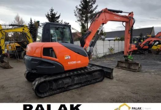 Kubota Mini koparka  KUBOTA  KX080 -4  ,2018 rok  KUBOTA KX080-4 , JCB , Takeuchi