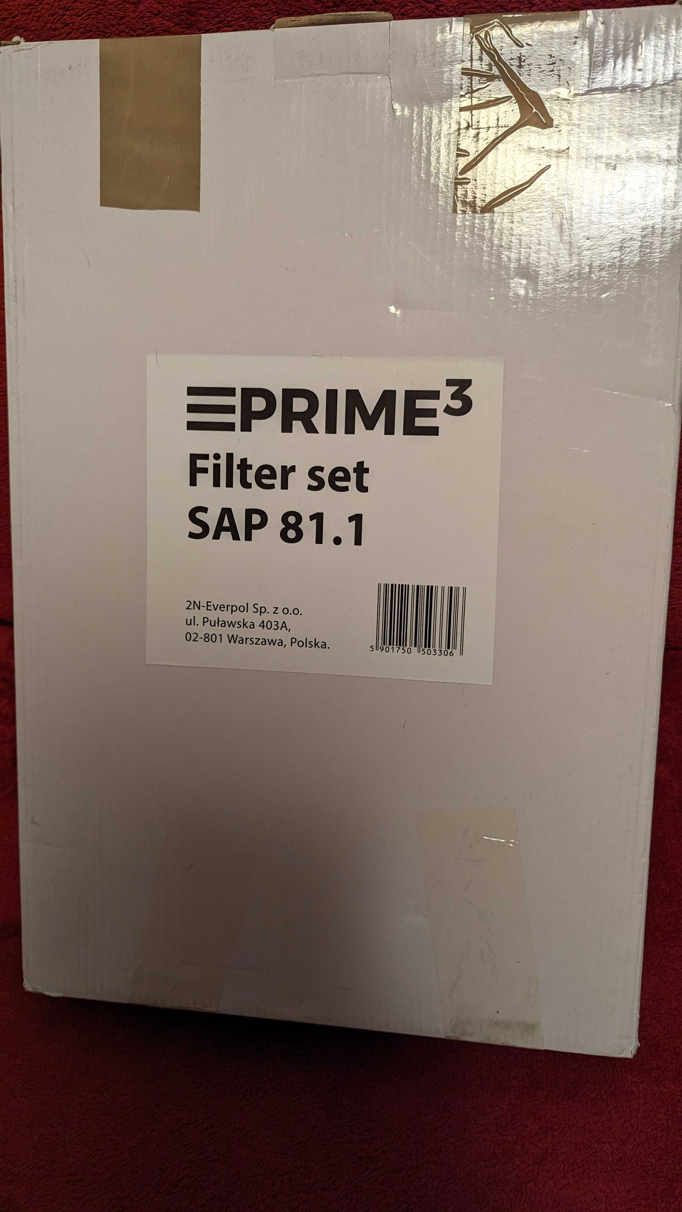Zestaw filtrów do oczyszczacza PRIME3 SAP81
